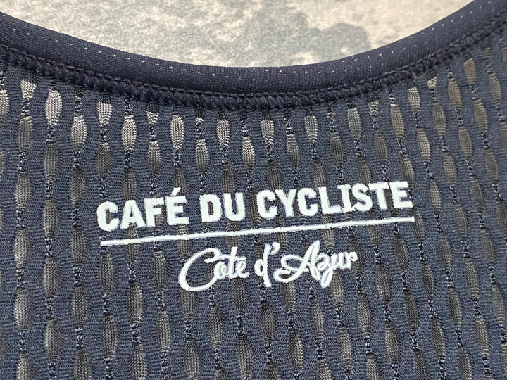 JD814 カフェドシクリステ Cafe du Cycliste Audrey WOMEN ビブタイツ 濃紺 XS 裏起毛 レディース ※動物の毛