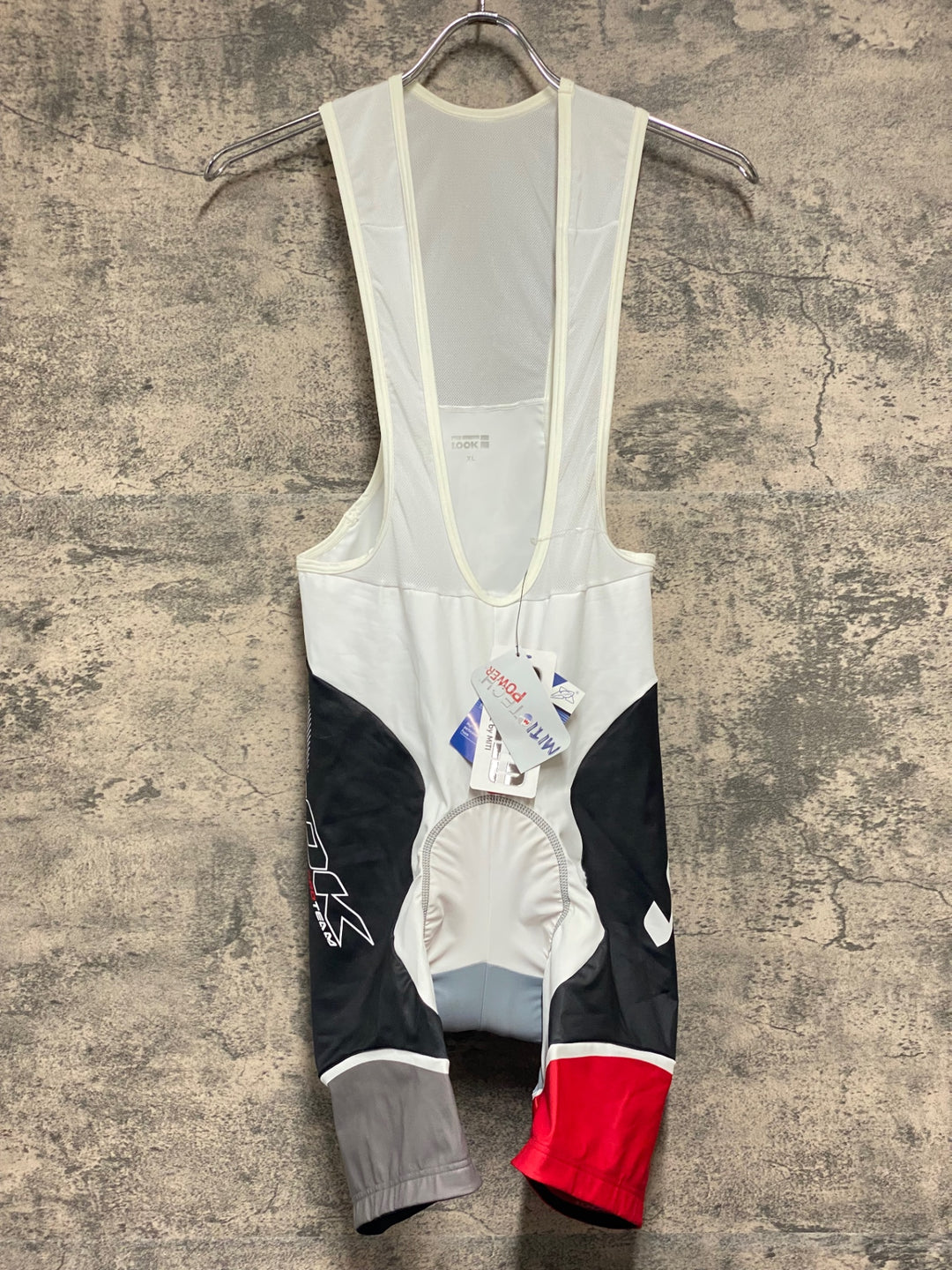 KJ054 ルック LOOK ビブショーツ 白 XL