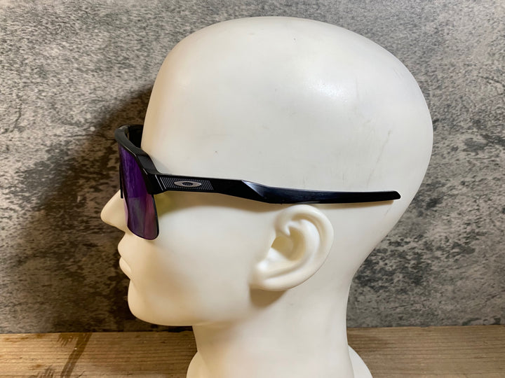 KG539 オークリー OAKLEY SUTRO Lite サングラス アイウェア 黒 PRIZM ROAD レンズ傷