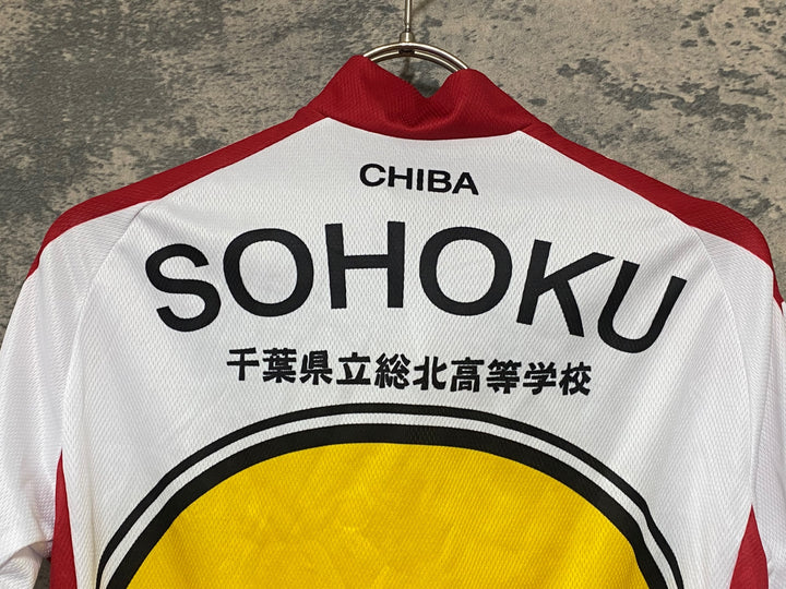 KA476 ウェイブワン WAVE ONE 半袖 サイクルジャージ 黃 白 M 弱虫ペダル 総北高校