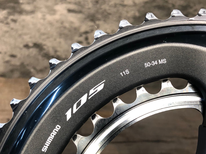 II770 シマノ SHIMANO 105 FC-R7000 クランクセット 50/34T 170mm ※フィキシングボルト, 固定ピン,ボルト欠品