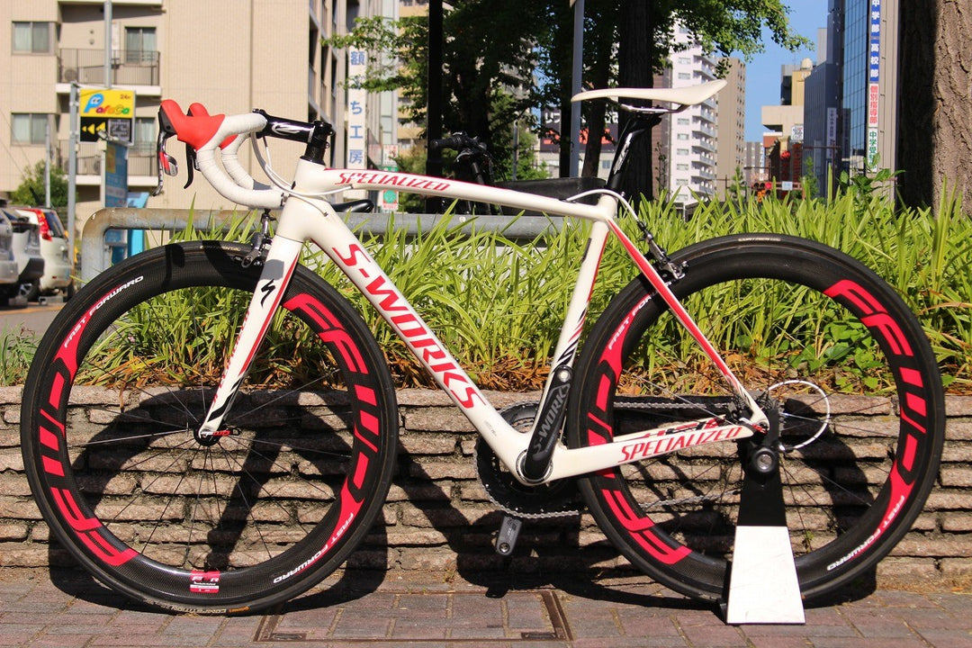 世界限定300台! スペシャライズド SPECIALIZED ターマック S-WORKS TARMAC SL4 2013 54サイズ スラム レッド MIX 11S カーボン ロードバイク 【名古屋店】