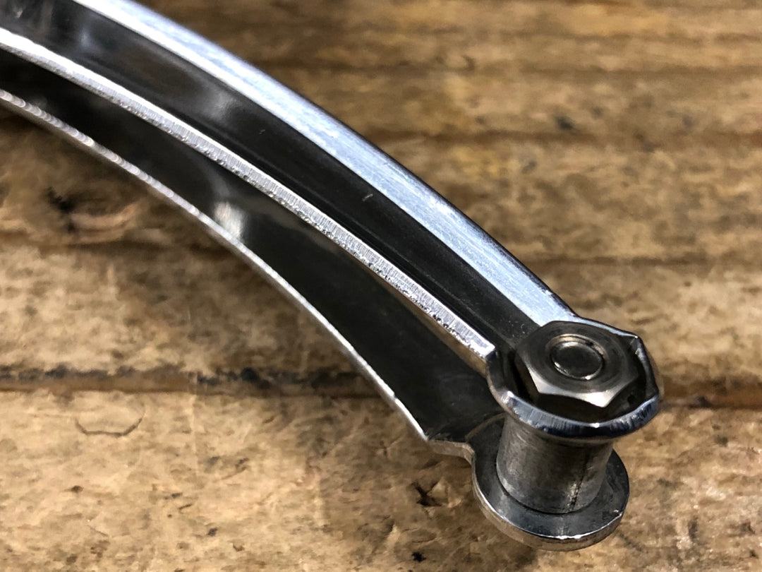 KJ076 カンパニョーロ CAMPAGNOLO CROCE D'AUNE フロントディレイラー 2S バンド式 Φ28.5