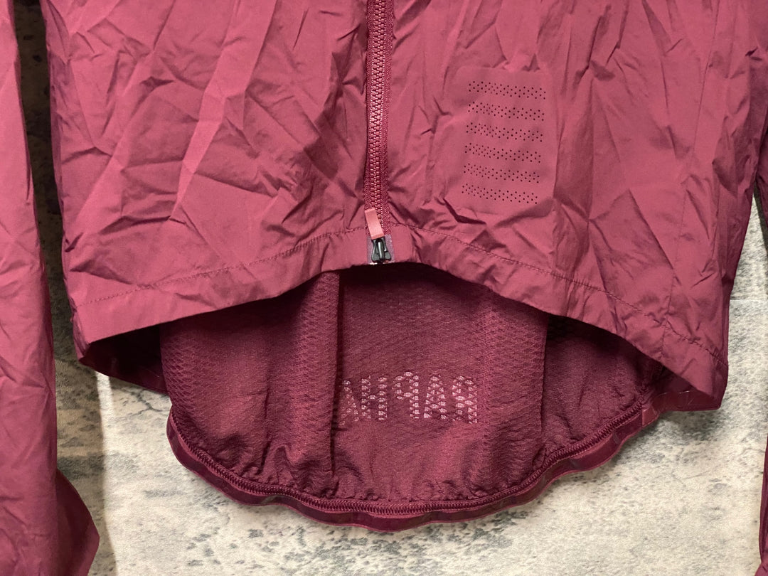 KM920 ラファ Rapha PRO TEAM LIGHTWEIGHT WIND JACKET 長袖 ウィンドブレーカー 赤 L