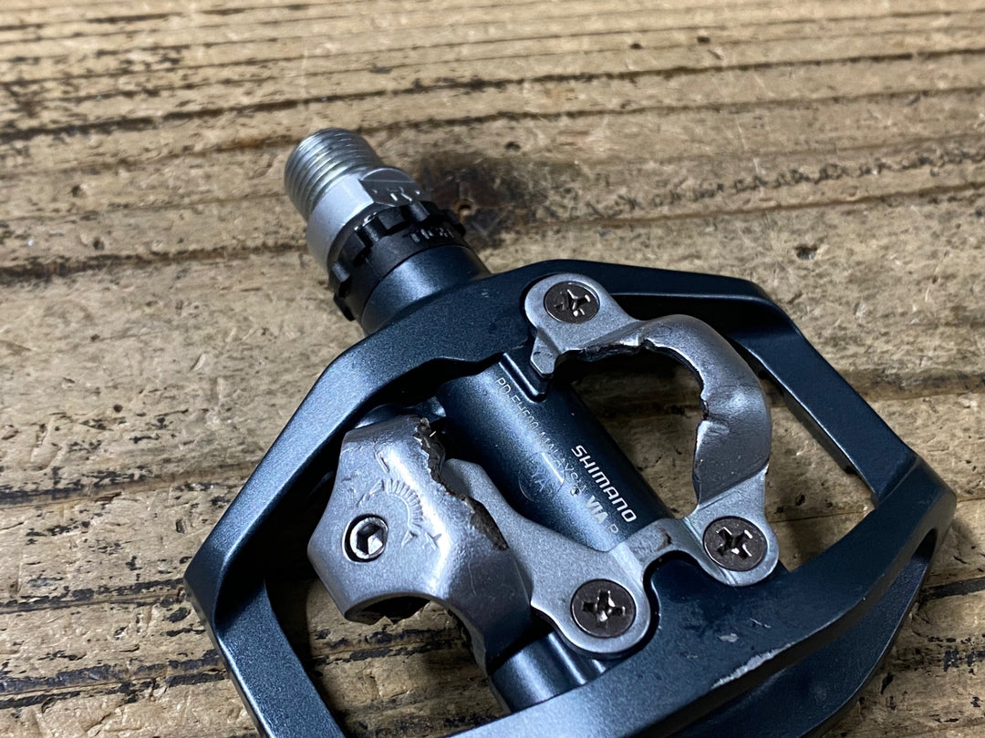 KL742 シマノ SHIMANO PD-EH500 ビンディングペダル 片面フラット SPD