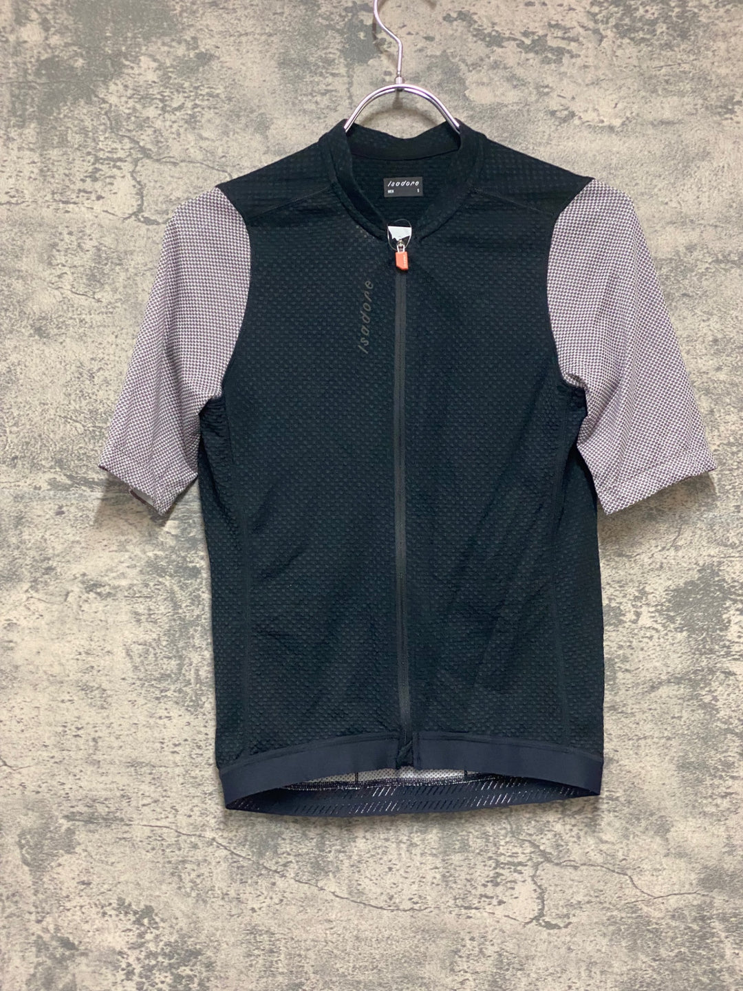 KS222 イザドア Isadore Signature Merino Air Jersey 半袖 サイクルジャージ 黒 S