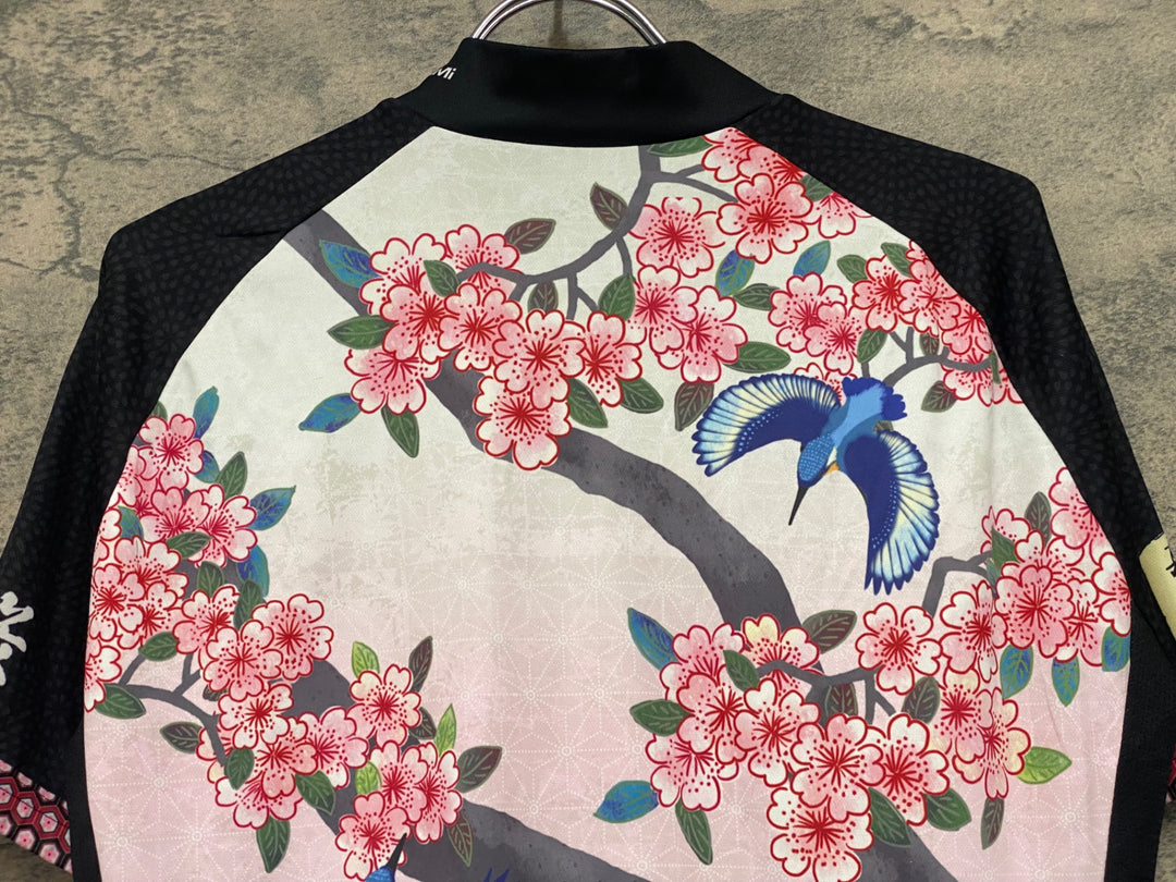 JU950 パールイズミ PEARL iZUMi 半袖 サイクルジャージ L 桜