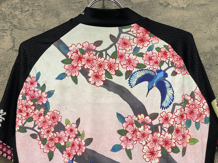 JU950 パールイズミ PEARL iZUMi 半袖 サイクルジャージ L 桜