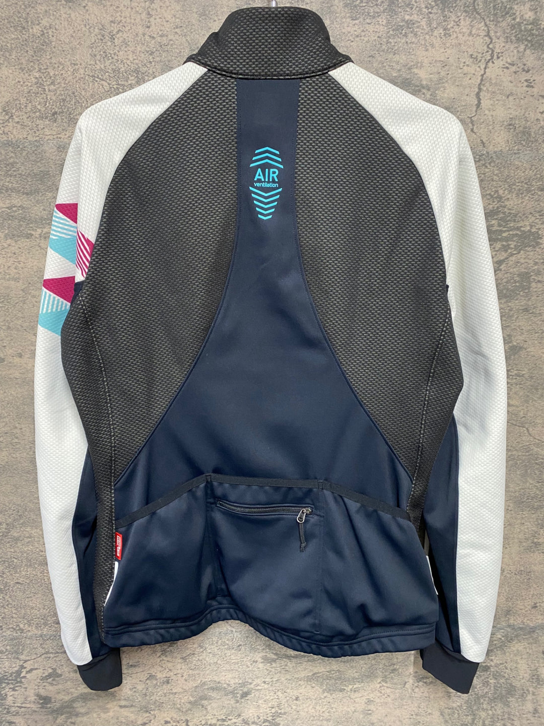 JI622 パールイズミ PEARL iZUMi 長袖 サイクルジャケット 黒 白 L 裏起毛