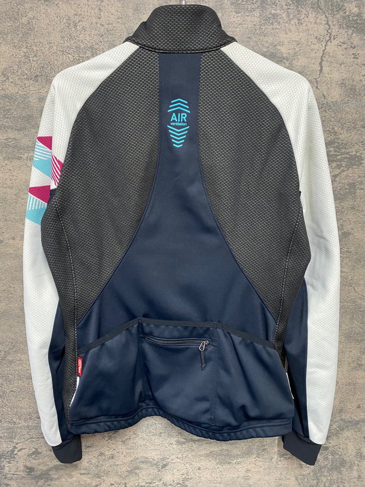 JI622 パールイズミ PEARL iZUMi 長袖 サイクルジャケット 黒 白 L 裏起毛