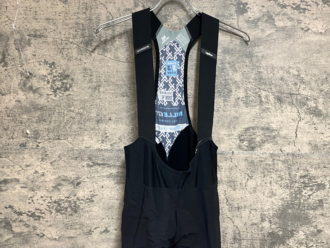 KG044 アソス assos ULTRAZ WINTER BIB TIGHTS ビブタイツ 黒 M 裏起毛 ※擦れ