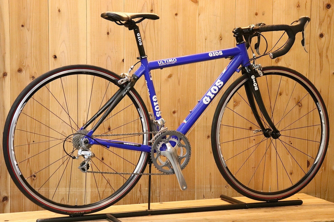 ジオス GIOS ウルティモ ULTIMO 2010年モデル 46サイズ シマノ ティアグラ 4500 9S アルミ カーボンバック ロードバイク 【芦屋店】
