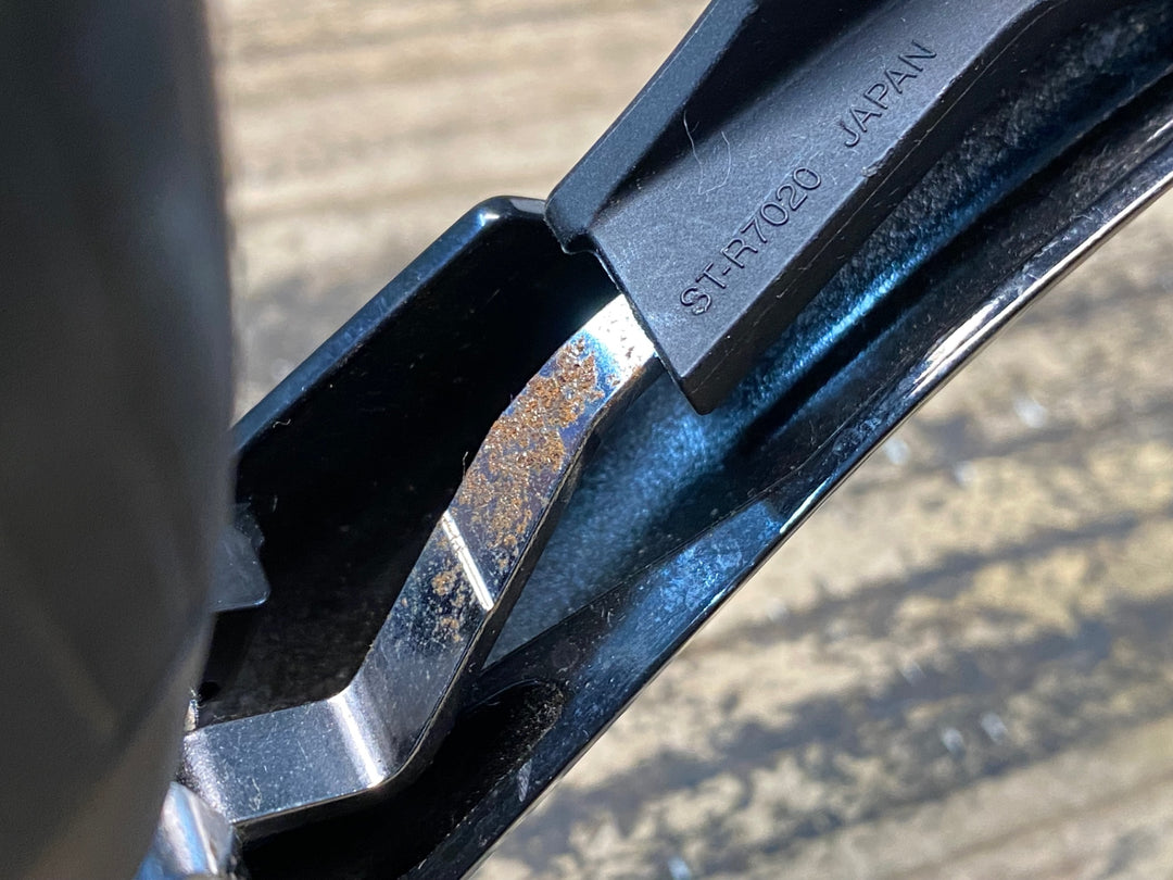JO864 シマノ SHIMANO 105 ST-R7020 STIレバー セット 2x11s 油圧 ※錆
