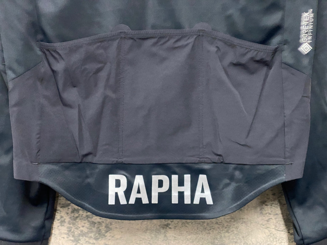 JT950 ラファ Rapha PRO TEAM LONG SLEEVE INFINIUM JERSEY 長袖 サイクルジャージ 黒 M GORE-TEX INFINIUM