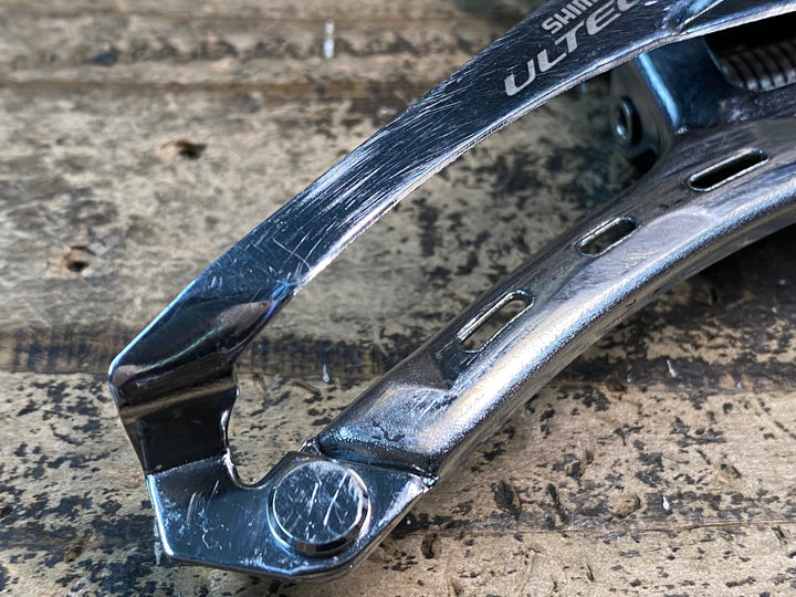 JM567 シマノ SHIMANO アルテグラ ULTEGRA FD-6800 フロントディレイラー ※台座,ボルト欠品