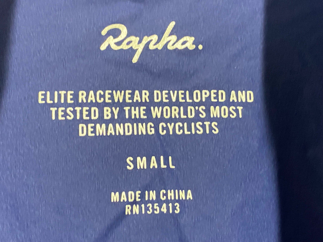 KF637 ラファ Rapha PRO TEAM LIGHT WEIGHT JERSEY サイクルジャージ 紺 S