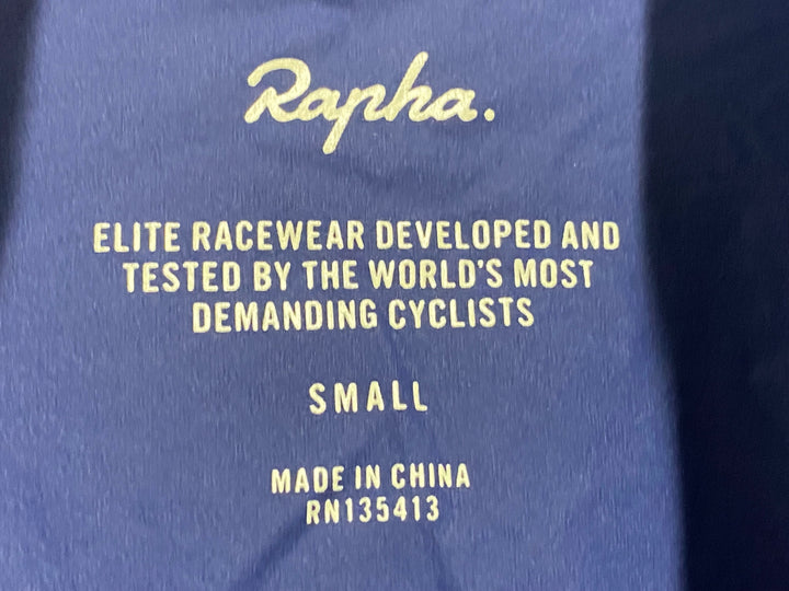 KF637 ラファ Rapha PRO TEAM LIGHT WEIGHT JERSEY サイクルジャージ 紺 S