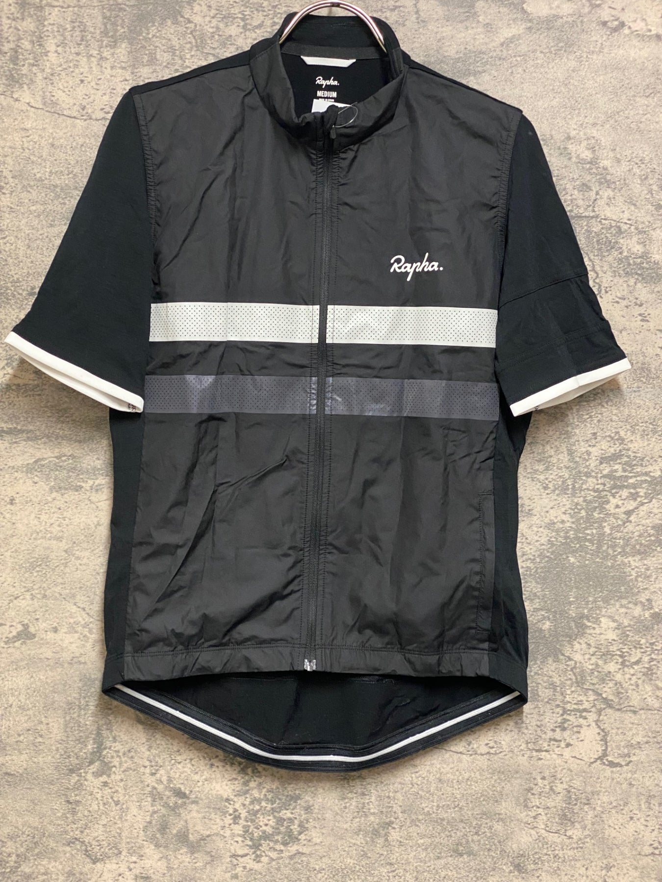 JO326 ラファ Rapha MEN'S WINDBLOCK BREVET JERSEY 半袖 サイクル
