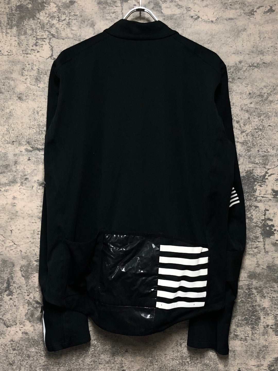 KL773 ラファ Rapha PRO TEAM SOFTSHELL JACKET 長袖 サイクルジャケット 黒 XL ※擦れ