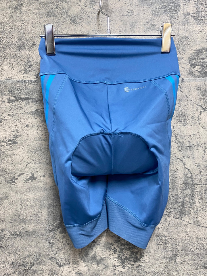 JY392 アディダス adidas レーサーパンツ レディース 青 L