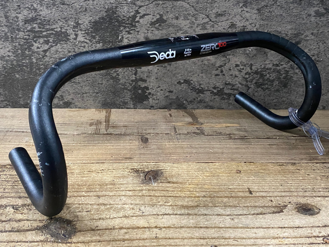 KM266 デダ DEDA ZERO 100 DEEP アルミ ドロップハンドル エンド外-外440mm Φ31.7