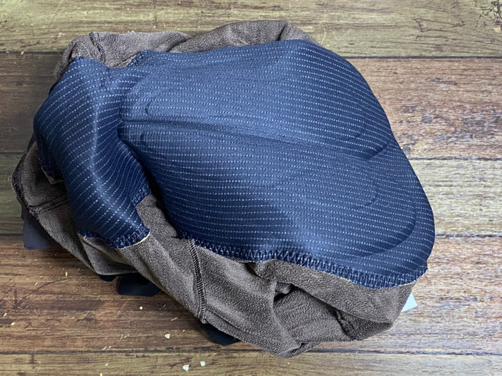 JQ524 ユニバーサルカラーズ universal colours Chroma Thermal Merino Plus Men’s Bib Tight ビブタイツ 茶 XS
