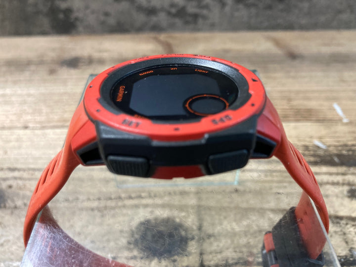 KC853 ガーミン GARMIN INSTINCT アウトドアウォッチ 赤 動作確認済