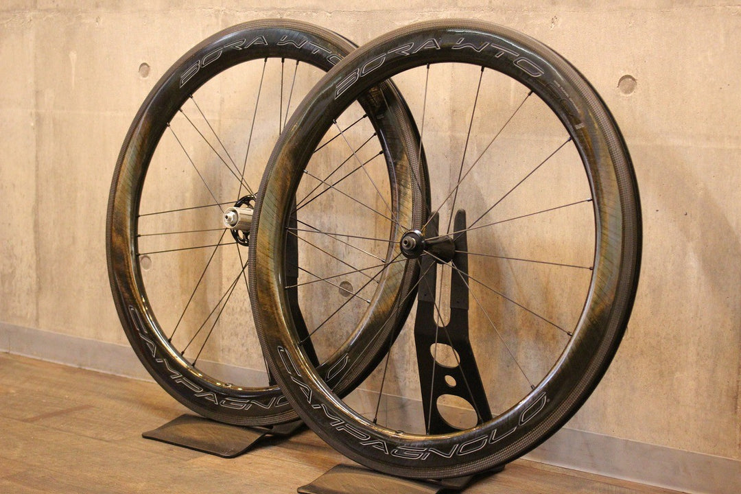 決算SALE カンパニョーロ CAMPAGNOLO ボーラ BORA WTO 60 カーボン チューブレス ホイールセット シマノ 11/12S 19C【名古屋店】
