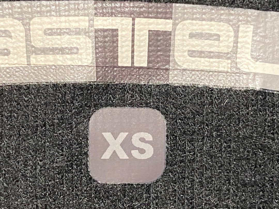 JT024 カステリ CASTELLI ROSSO CORSA 長袖 ベースレイヤー 黒 XS