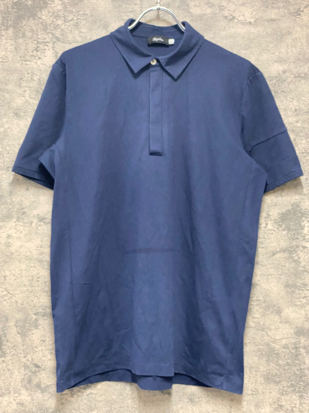 KI176 ラファ Rapha ESSENTIAL POLO 半袖 ポロシャツ ネイビー L