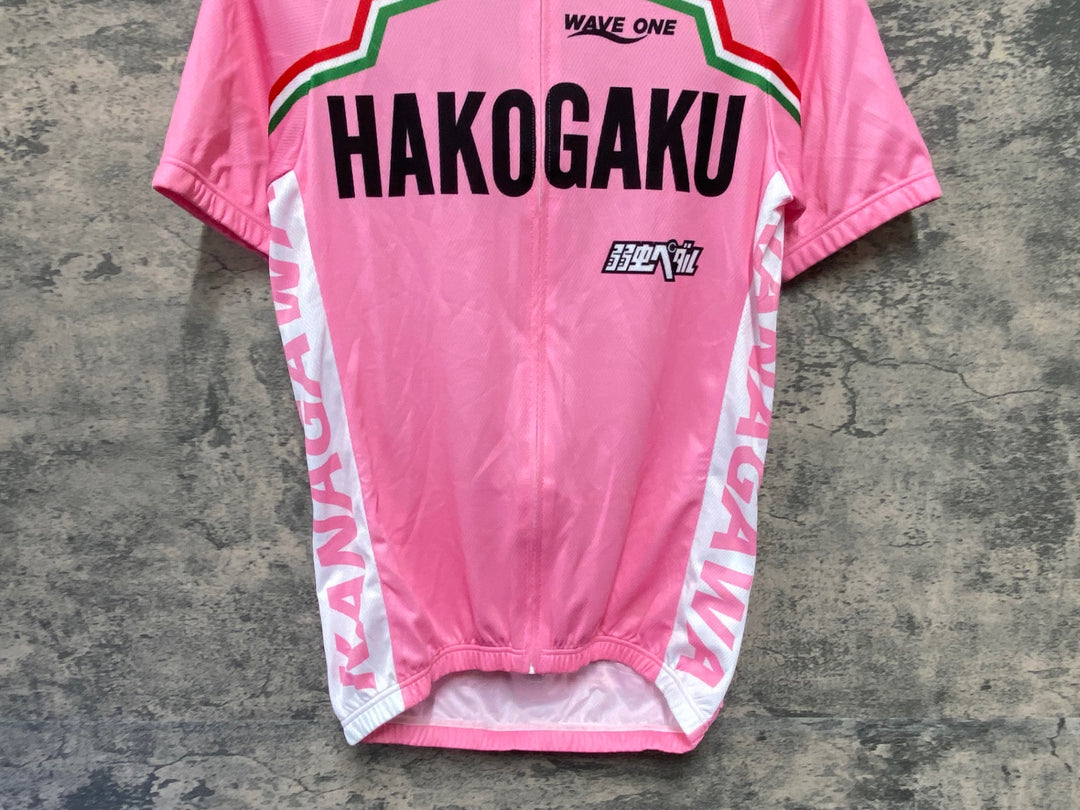 KA473 ウェイブワン WAVE ONE 半袖 サイクルジャージ ピンク M 弱虫ペダル 箱根学園 マリア・ローザver.