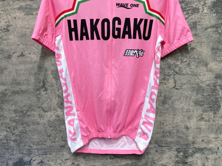 KA473 ウェイブワン WAVE ONE 半袖 サイクルジャージ ピンク M 弱虫ペダル 箱根学園 マリア・ローザver.