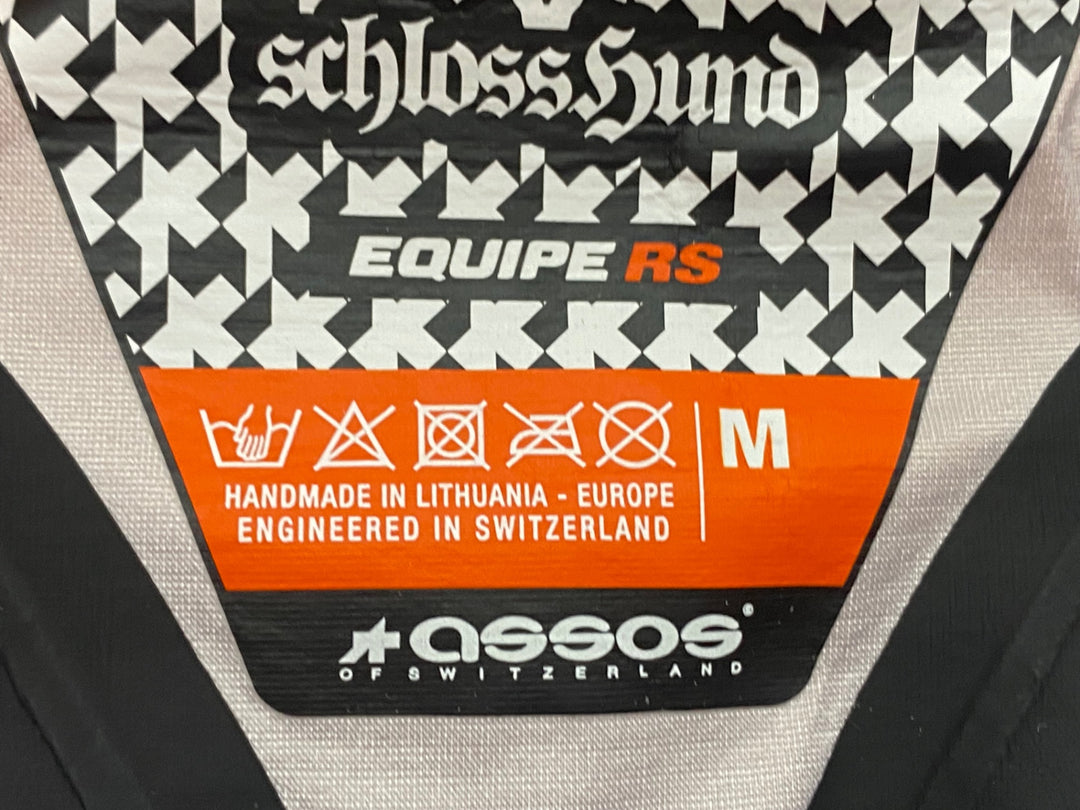 JZ085 アソス ASSOS EQUIPE RS Rain Vest lollyRed サイクルベスト ジレ オレンジ M ※タグカット