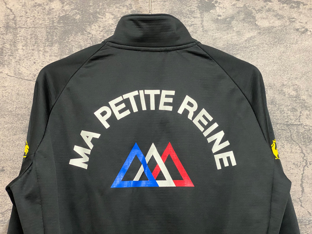 JP277 ルコックスポルティフ le coq sportif 長袖 サイクルジャケット 黒 M 裏起毛