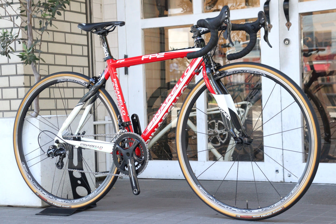 ピナレロ PINARELLO FP2 2008モデル 44サイズ カンパニョーロ ポテンザ 11S MIX アルミ ロードバイク ZONDA 【横浜店】