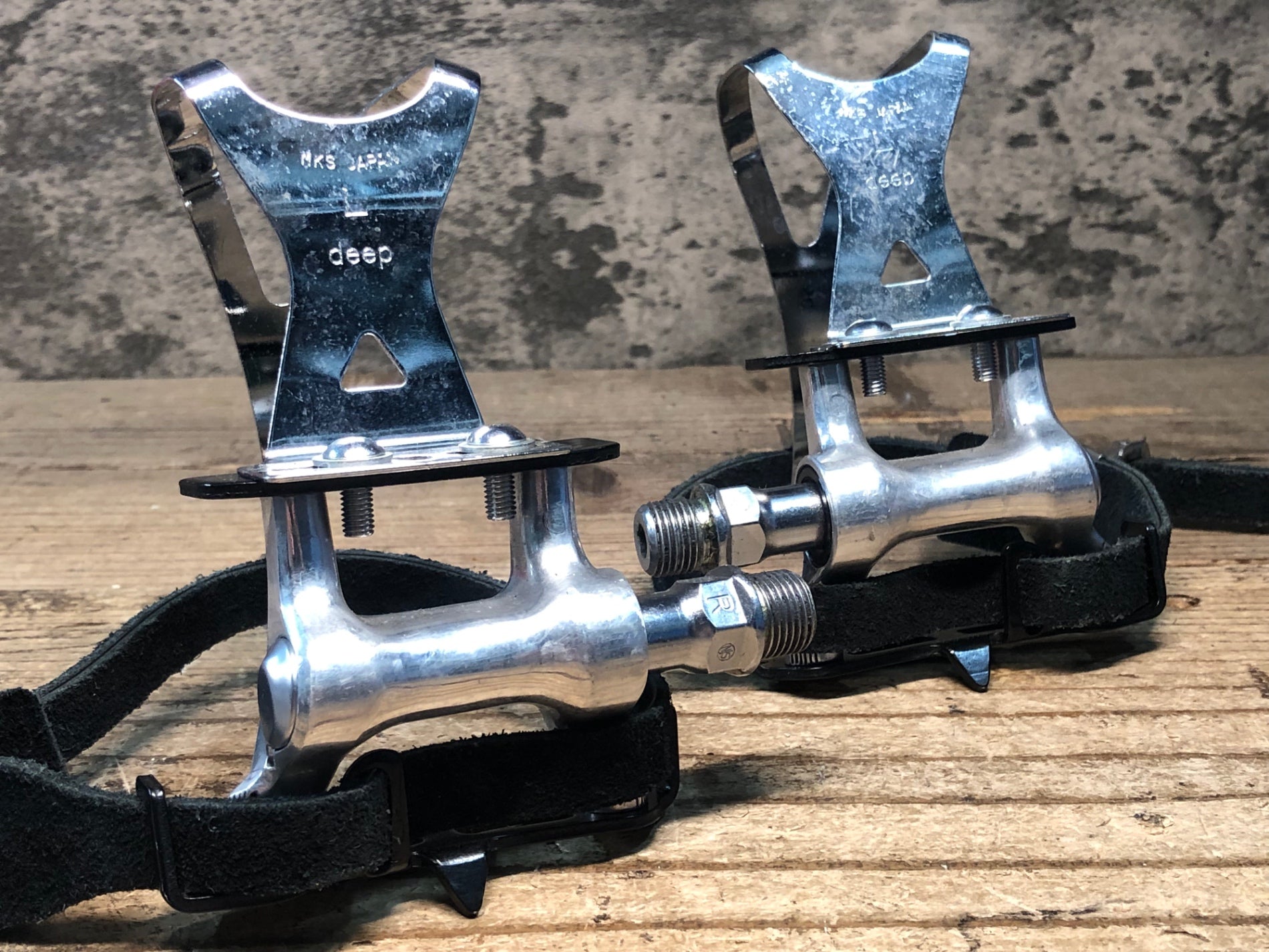 JN288 三ヶ島 MKS RX-1 フラットペダル njs トゥークリップ – BICI