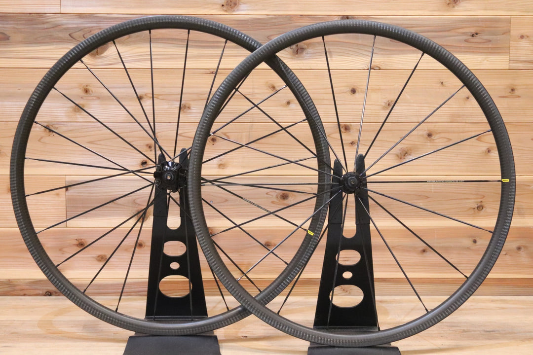 マヴィック MAVIC キシリウム KSYRIUM PRO CARBON SL UST シマノ 11S/12S 19C カーボン チューブレスレディ ホイールセット 【広島店】
