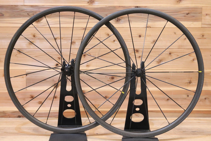 マヴィック MAVIC キシリウム KSYRIUM PRO CARBON SL UST シマノ 11S/12S 19C カーボン チューブレスレディ ホイールセット 【広島店】