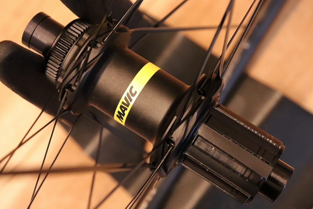 マヴィック MAVIC キシリウム KSYRIUM SL 25 DISC アルミ チューブレスレディ ホイールセット シマノ 11S/12S 【芦屋店】