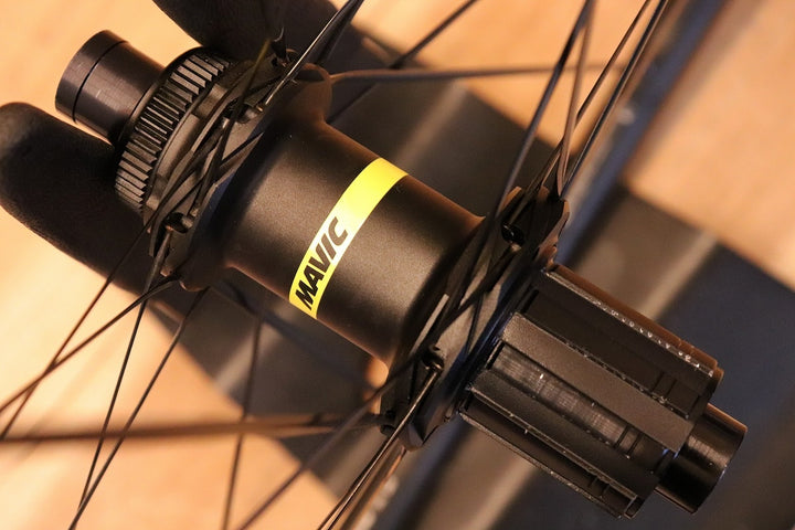 マヴィック MAVIC キシリウム KSYRIUM SL 25 DISC アルミ チューブレスレディ ホイールセット シマノ 11S/12S 【芦屋店】