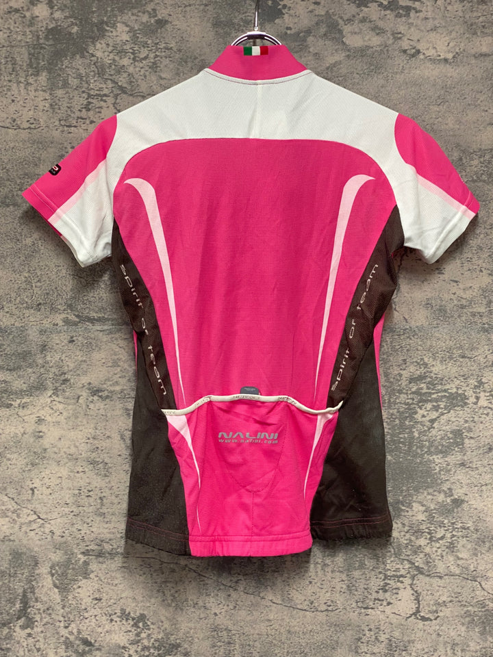 KA218 ナリーニ Nalini 半袖 サイクルジャージ ピンク レディース S