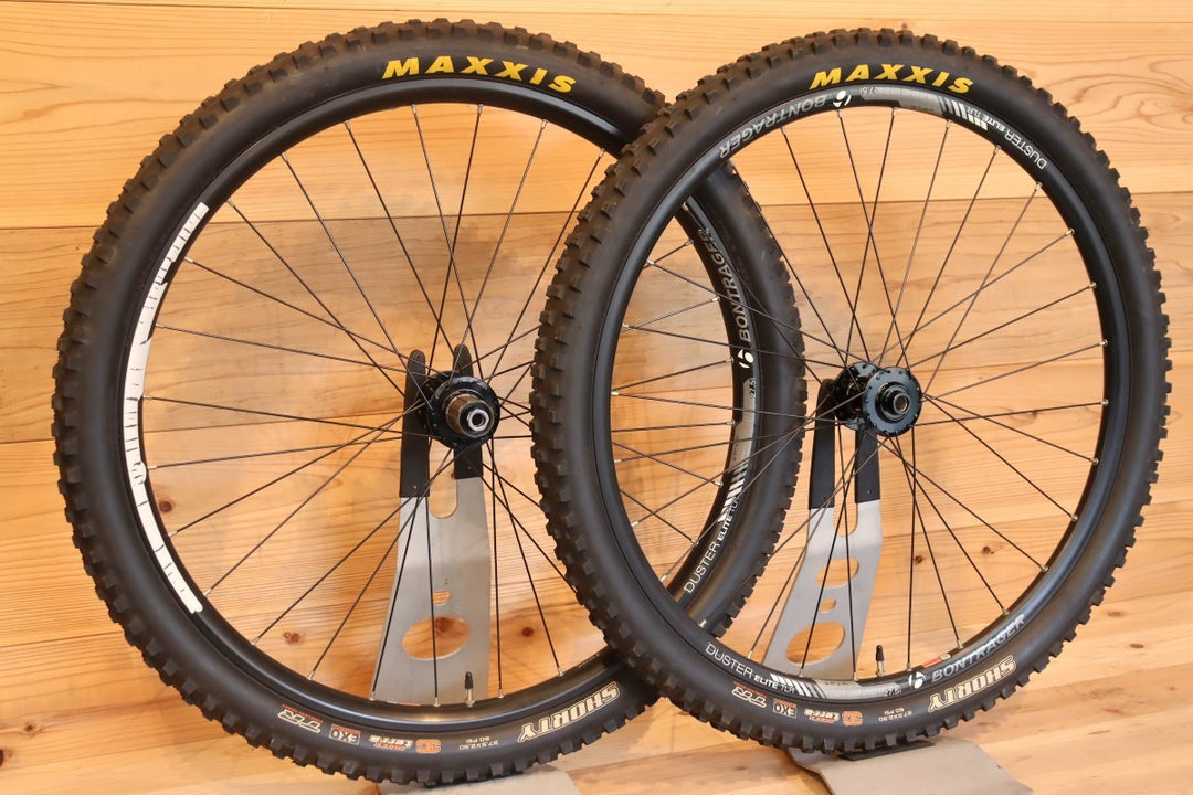 ボントレガー BONTRAGER ダスター エリート DUSTER ELITE アルミ チューブレス ホイールセット シマノMTB11Sフリー 27.5インチ 15×100/12×142スルー対応 【千葉店】