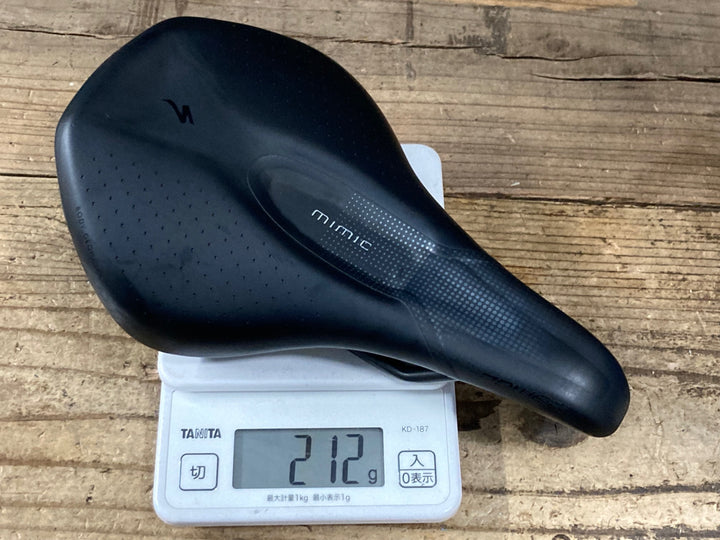 KM872 スペシャライズド SPECIALIZED パワー POWER MIMIC サドル HOLLOW TIレール 143mm ※締め跡