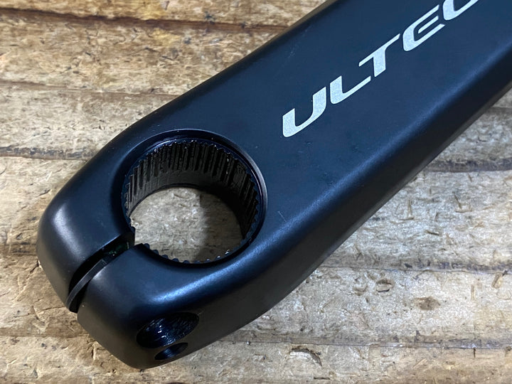 KD069 シマノ SHIMANO アルテグラ ULTEGRA FC-08 クランクセット 170mm 50/34T ※クランクキャップ欠品