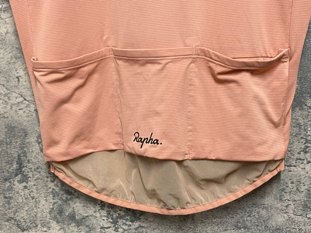 KP817 ラファ RAPHA CLASSIC FLYWEIGHT JERSEY 半袖 サイクルジャージ ピンク XL