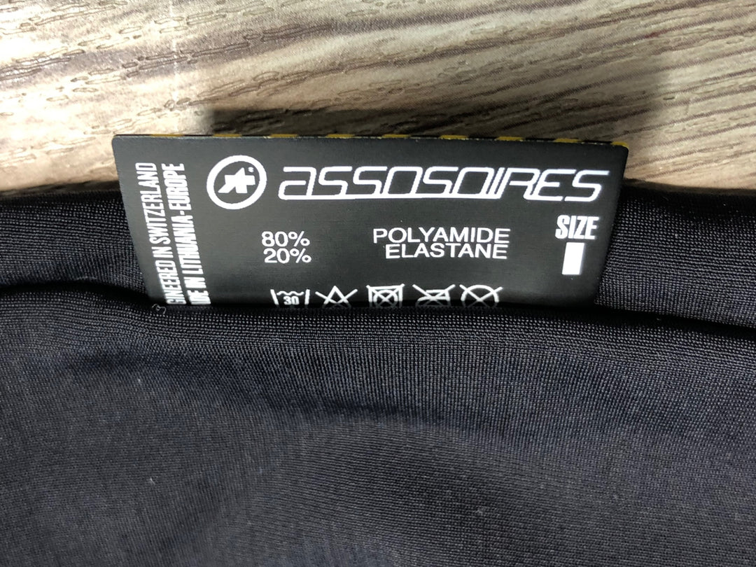 JN948 アソス assos ニーウォーマー 黒 I