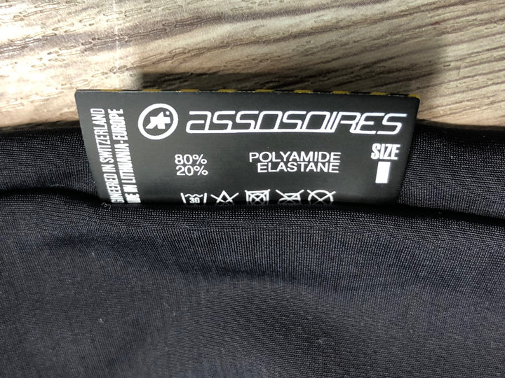 JN948 アソス assos ニーウォーマー 黒 I