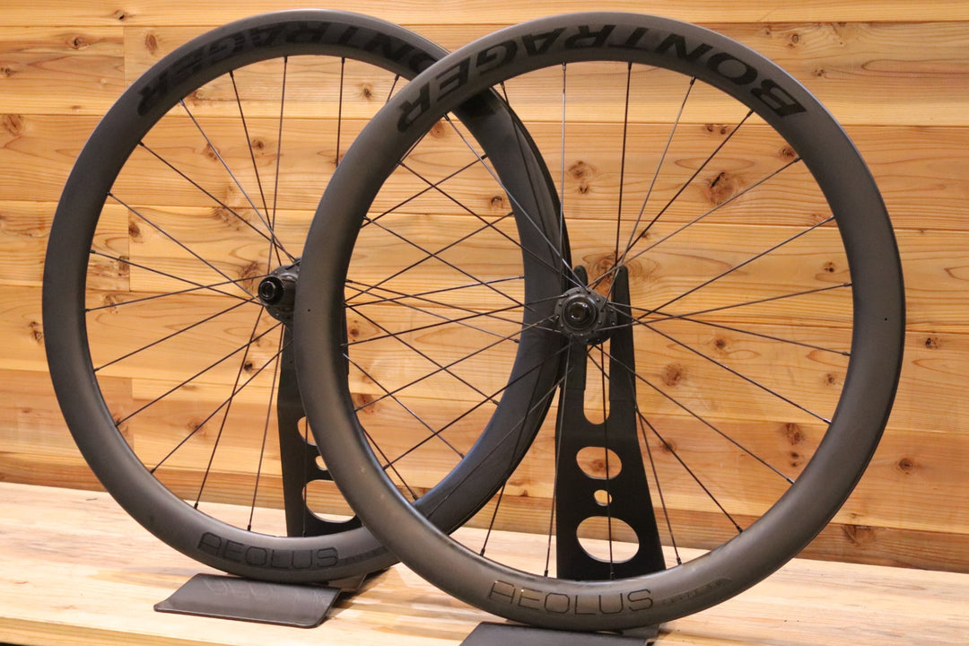 ボントレガー BONTRAGER アイオロス エリート AEOLUS ELITE 50 DISC シマノ 11S/12S 21C カーボン チューブレスレディ ロードバイク ホイールセット 【広島店】