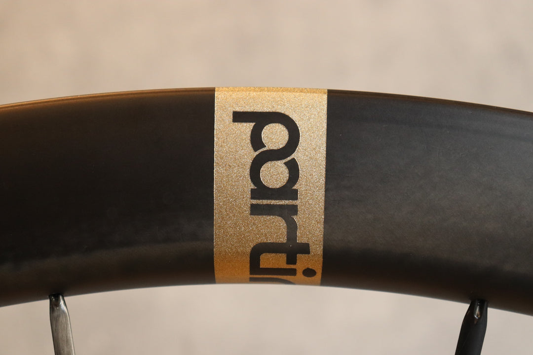パーティントン Partington Wheels R-SERIES MKII R39/44 ゴールド カーボン チューブレスレディ ホイールセット シマノ12/11S 【さいたま浦和店】