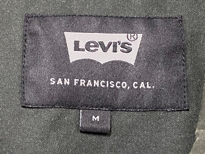 KB037 リーバイス Levi's 長袖 オイルドジャケット カーキ M ※擦れ
